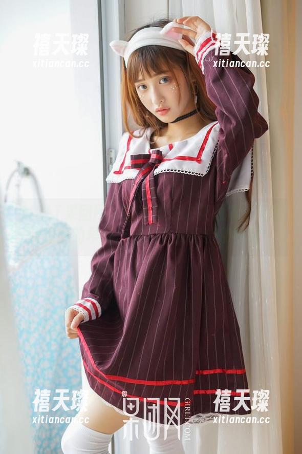 GIRLT果团网-陈雅漫 GIRLT果团网 - 陈雅漫连衣裙图集:风格就像我的早餐,有点混乱但特别好吃!