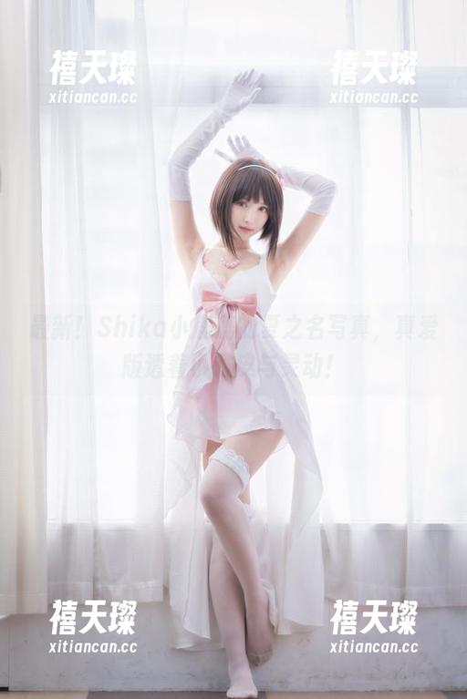 最新！Shika小鹿鹿的夏之名写真，真爱版透着小调皮与灵动！