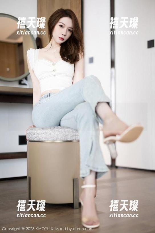 XIAOYU语画界 - 当林子遥遇上纯白：她的写真能把我这个色盲都迷住！
