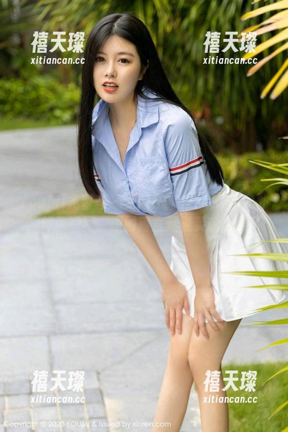 YouMi尤蜜荟 - 更新了！宋KiKi在户外的神秘瞬间，原图简直就是灵魂出窍！
