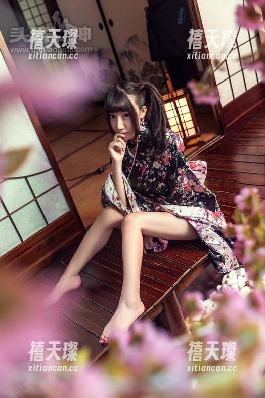 头条女神 - 在杨漫妮baby的写真篇章中，少女与猫的图包有些太治愈了！