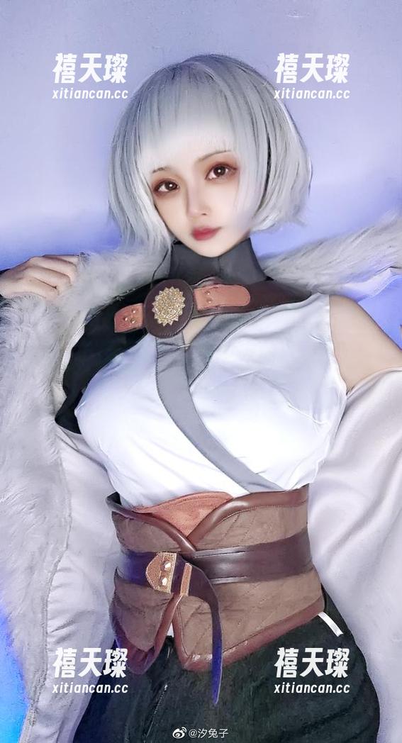 cos界的天使！汐兔子女友的资源更新，好像总想多看几眼