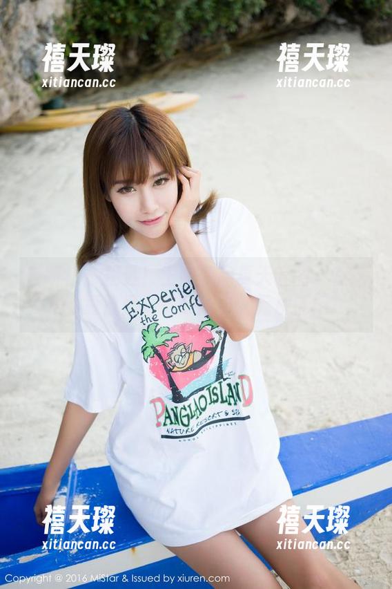 魅妍社 - 精选！王雨纯的夏天套图：在这样的夏日里，美好得让人无从抗拒。