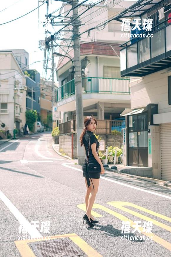 黑川小恶魔本黑裙子套图——明明是黑色，却让我心跳加速！